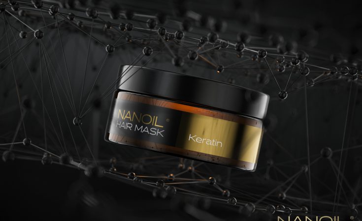 Haarmaske mit Keratin Nanoil